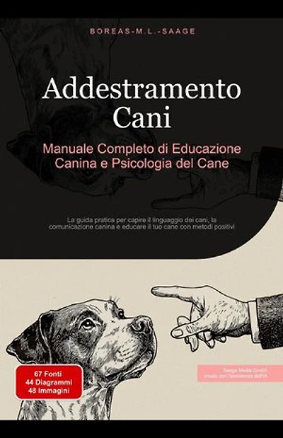 Addestramento Cani: Manuale Completo di Educazione Canina e Psicologia del Cane