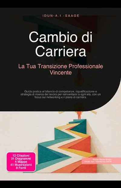 Cambio di Carriera: La Tua Transizione Professionale Vincente: Guida pratica al bilancio di competenze, riqualificazione e strategia di ricerca del lavoro per reinventarsi a ogni età, con un focus sul networking e il piano di carriera.