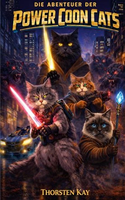 Die Abenteuer der Power Coon Cats