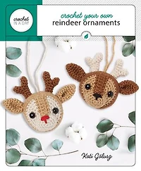 Crochet Your Own Reindeer Ornaments