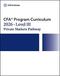 2026 CFA Program Curriculum Level III Private Markets Pathway Box Set