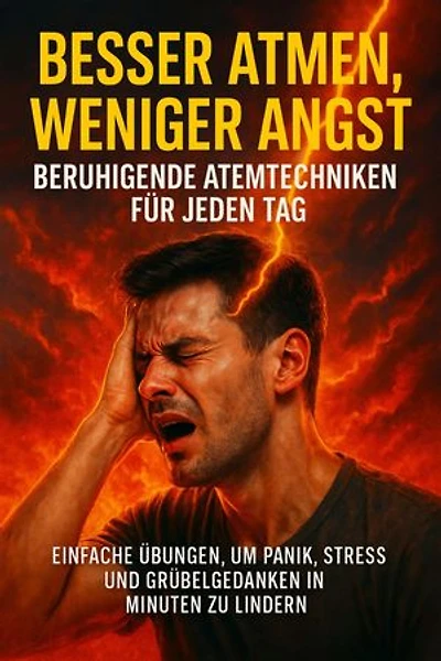 Besser Atmen, Weniger Angst: Beruhigende Atemtechniken für jeden Tag: Einfache Übungen, um Panik, Stress und Grübelgedanken in Minuten zu lindern