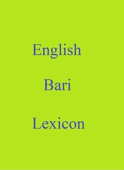 English Bari Lexicon