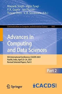 Advances Computing and Data Sciences: 5th International Conference, ICACDS 2021, Nashik, India, April 23-24, Revised Selected Papers, Part II