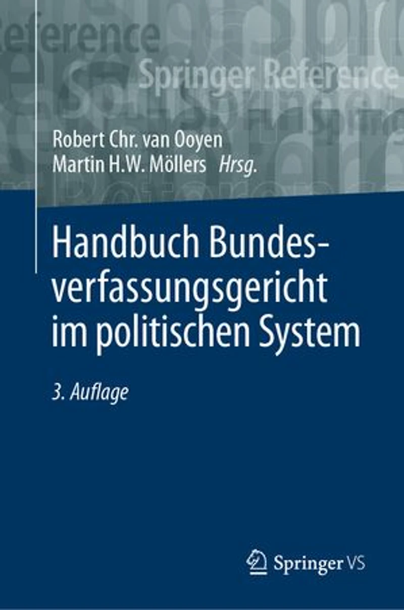 Handbuch Bundesverfassungsgericht Im Politischen System