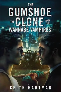 The Gumshoe, the Clone, and the Wannabe Vampires: Noir Dystopian Hard Science Fiction with a Wisecracking Gay Detective and his Wiccan Partner
