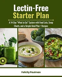 Lectin-Free Starter Plan: A 14-Day “What to Eat” System with Food Lists, Swap Charts, and a Simple Meal Plan + Recipes