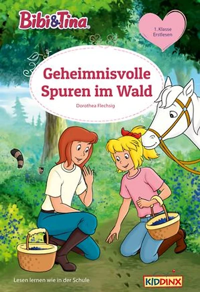 Bibi & Tina: Geheimnisvolle Spuren im Wald: Erstlesebuch