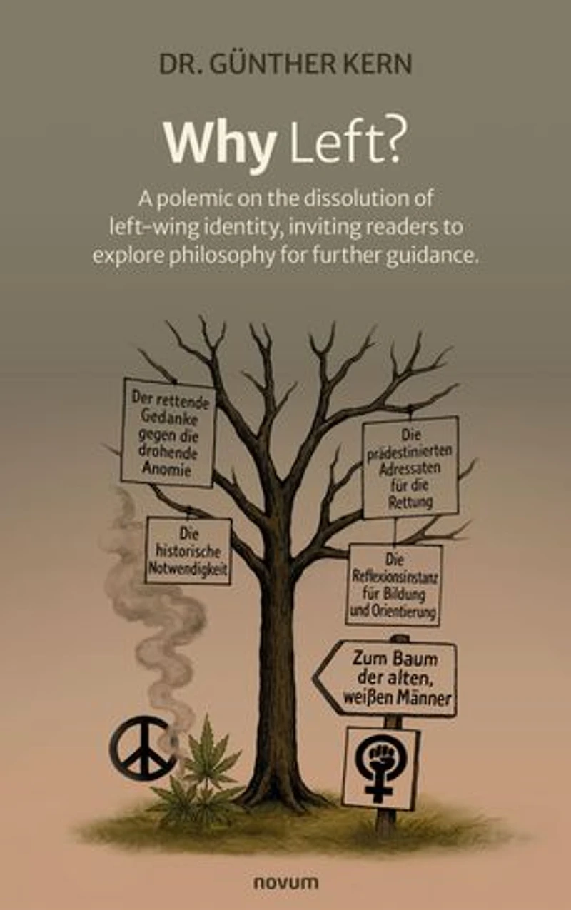 Why Left?: A polemic on the dissolution of left-wing identity, inviting readers to explore philosophy for further guidance.