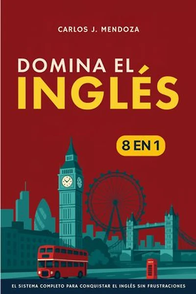 Domina el inglés: [8 in 1] El sistema completo para conquistar el inglés sin frustraciones