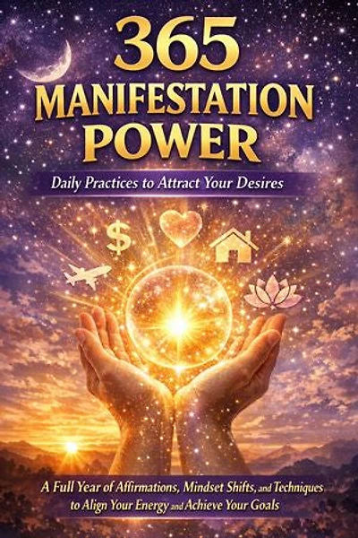 365 Manifestation Power: Daily Practices to Attract Your Desires: A Full Year of Affirmations, Mindset Shifts, and Techniques to Align Your Energy and Achieve Your Goals