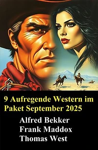 9 Aufregende Western im Paket September 2025