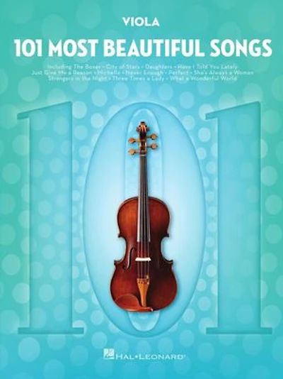 101 Most Beautiful Songs for Viola