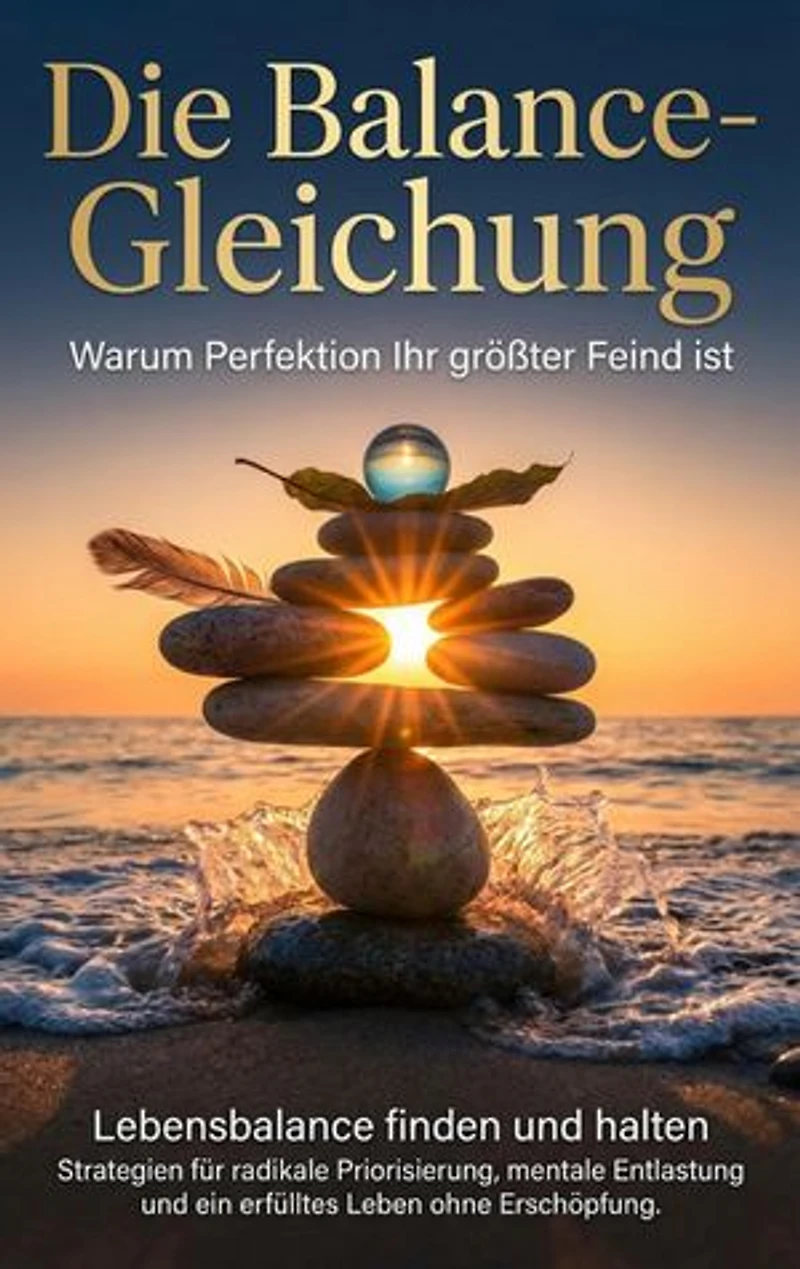 Die Balance-Gleichung: Warum Perfektion Ihr größter Feind ist: Lebensbalance finden und halten: Strategien für radikale Priorisierung, mentale Entlastung und ein erfülltes Leben ohne Erschöpfung.