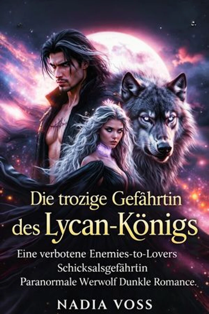 Die trotzige Gefährtin des Lycan-Königs: Eine verbotene Enemies-to-Lovers Schicksalsgefährtin Paranormale Werwolf Dunkle Romance