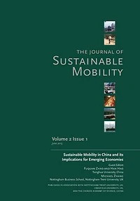 Journal of Sustainable Mobility Vol. 2 Issue 1: China and its Implications for Emerging Economie: Economies