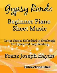 Gyspy Rondo Beginner Piano Sheet Music