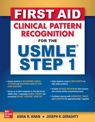 First Aid Clinical Pattern Recognition for the USMLE Step 1