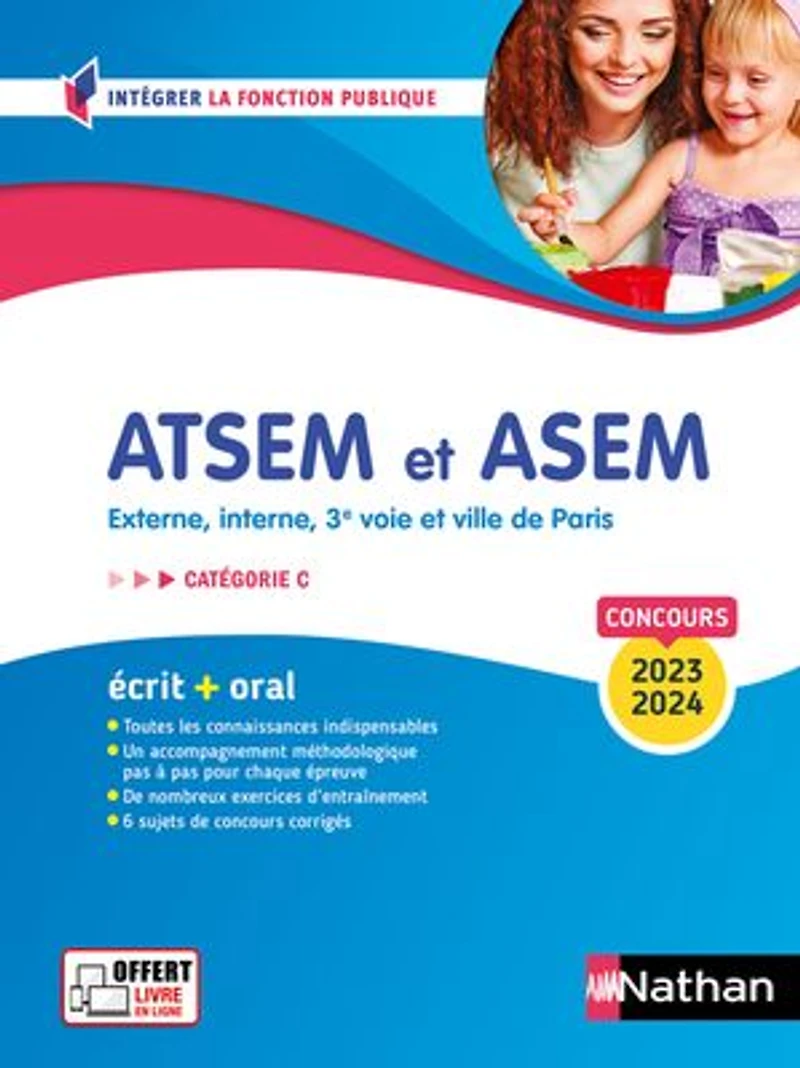 Concours ATSEM et ASEM 2024 - Préparation complète EPUB