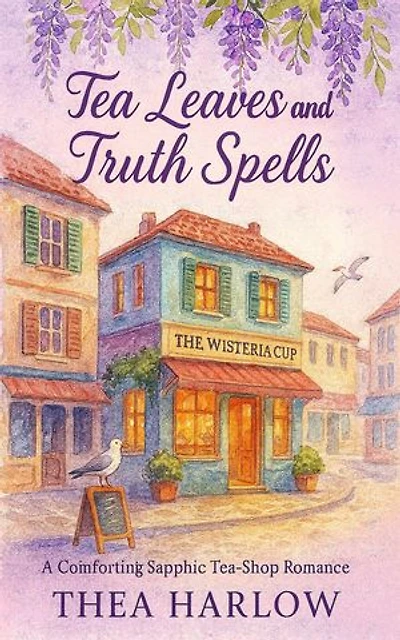 Tea Leaves and Truth Spells: A Comforting Sapphic Tea-Shop Romance by the Sea
