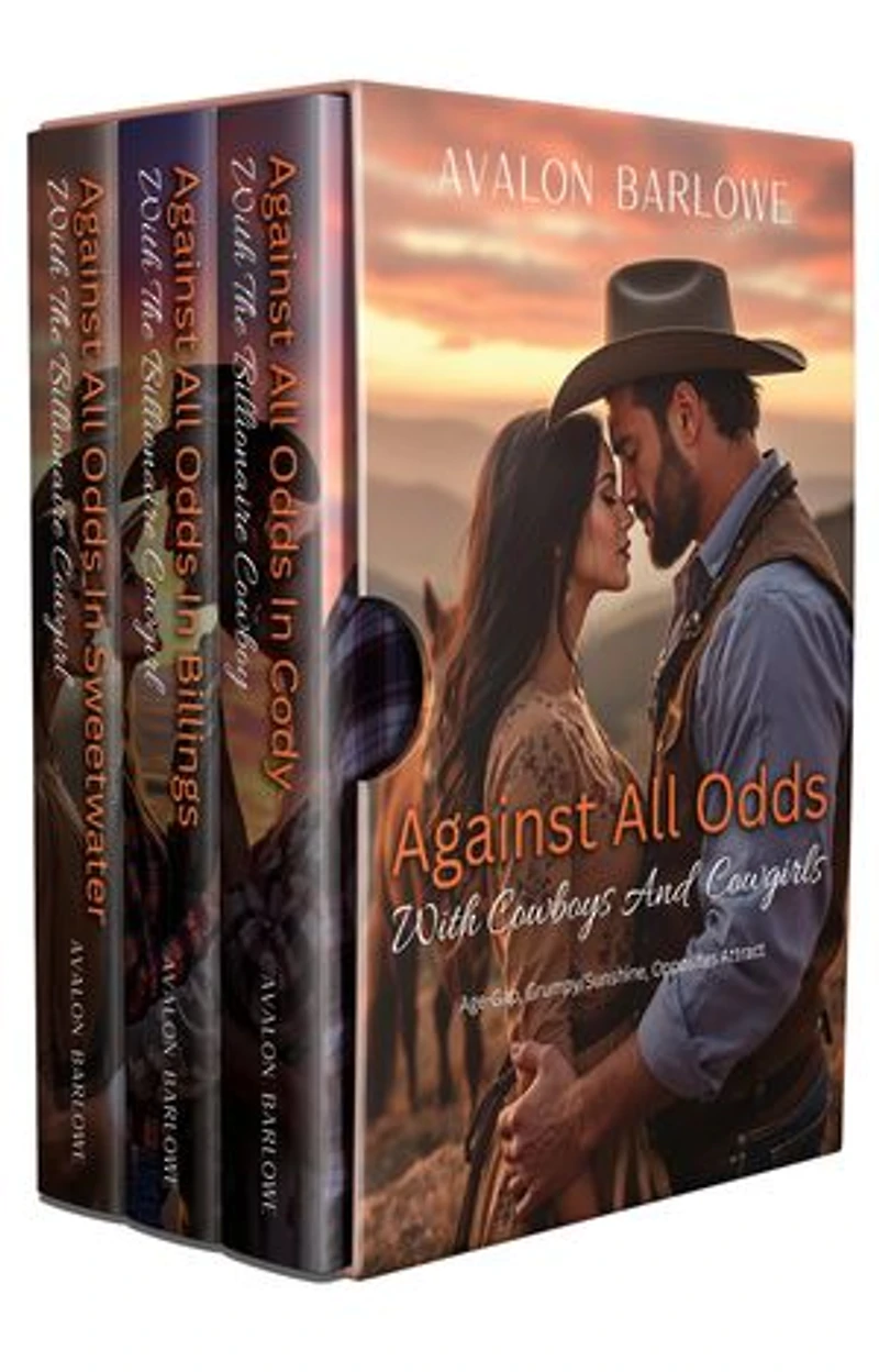 Against All Odds With Cowboys And Cowgirls: Age-Gap, Grumpy/Sunshine, Opposites Attract