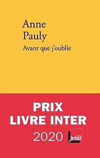 AVANT QUE J'OUBLIE
