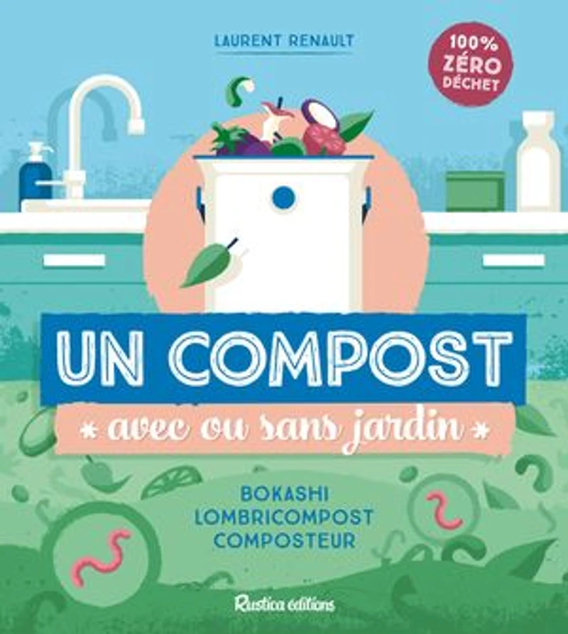 Un compost avec ou sans jardin: Bokashi, lombricompost, composteur