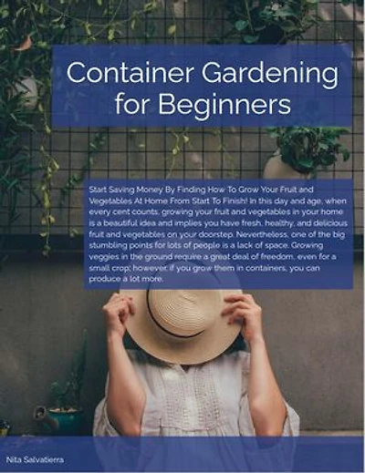 Container Gardening for Beginners