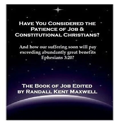 Have You Considered the Patience of Job and Constitutional Christians?: And how our suffering soon will pay exceeding abundantly great benefits Ephesians 3:20?
