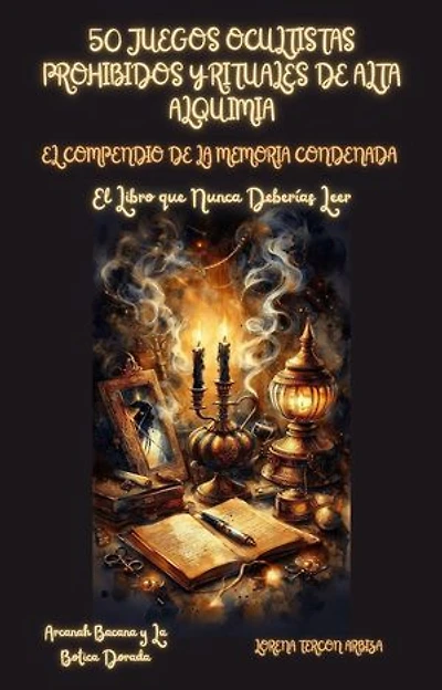 50 Juegos Ocultistas Prohibidos y Rituales de Alta Alquimia - El Conpendio de la Memoria Condenada - El Libro que Nunca Deberías Leer: Arcanah Bacana