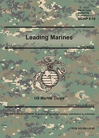 Marine Corps Warfighting Publication MCWP 6-10 Leading Marines January 2019