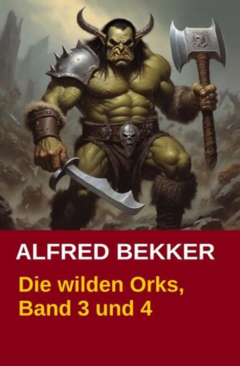Die wilden Orks, Band 3 und 4: Cassiopeiapress Fantasy Doppelband: Zwei Abenteuer um Elben und Orks in Athranor