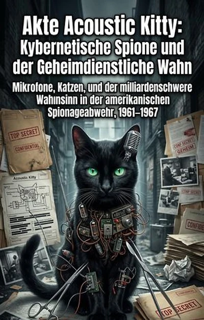 Akte Acoustic Kitty: Kybernetische Spione und der Geheimdienstliche Wahn: Mikrofone, Katzen, und der milliardenschwere Wahnsinn in der amerikanischen Spionageabwehr, 1961–1967