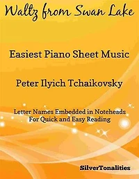 Waltz from Swan Lake Easiest Piano Sheet Music