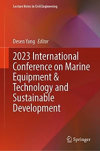 2023 International Conference on Marine Equipment and Technology Sustainable Development