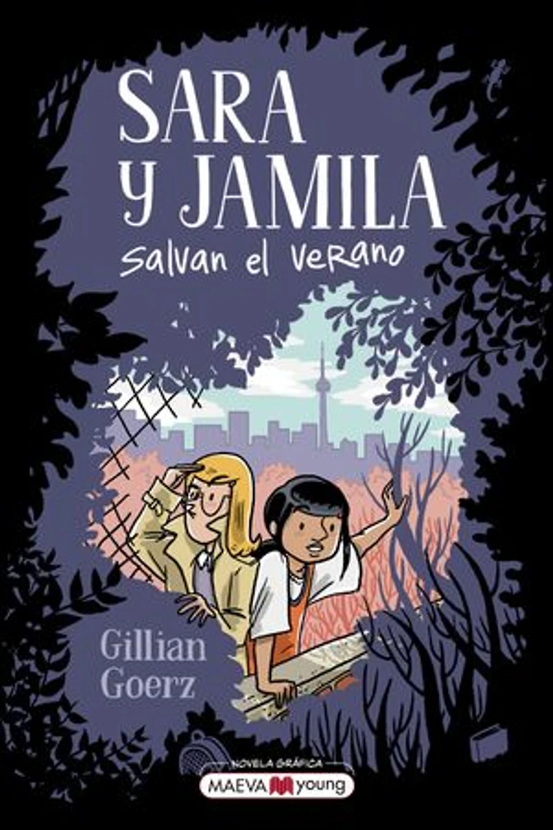 Sara y Jamila salvan el verano: Una novela gráfica sobre la amistad perfecta para jóvenes detectives