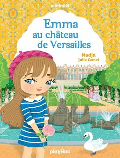 Emma au château de Versailles