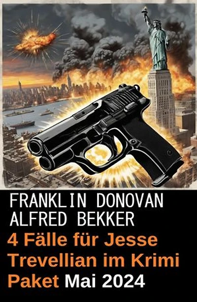 4 Fälle für Jesse Trevellian im Krimi Paket Mai 2024