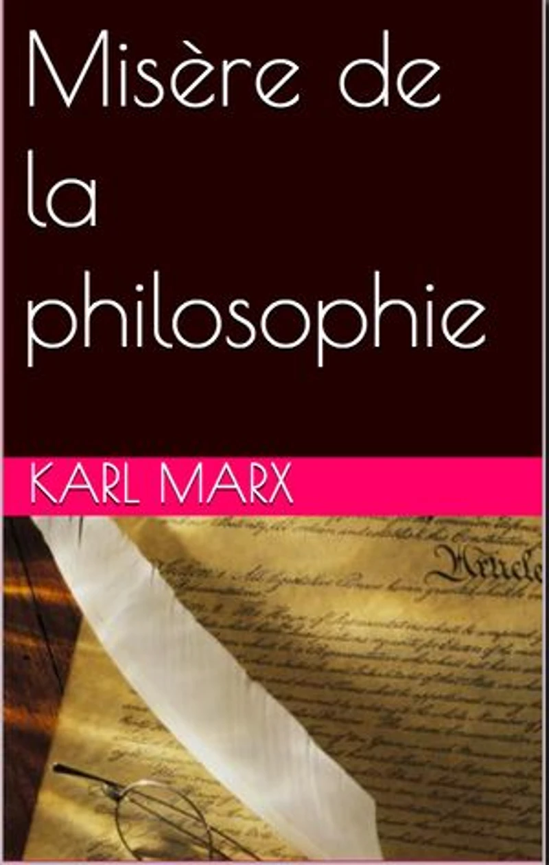 Misère de la philosophie