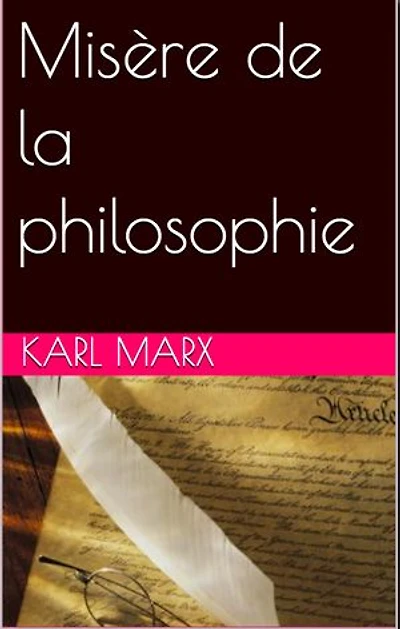 Misère de la philosophie