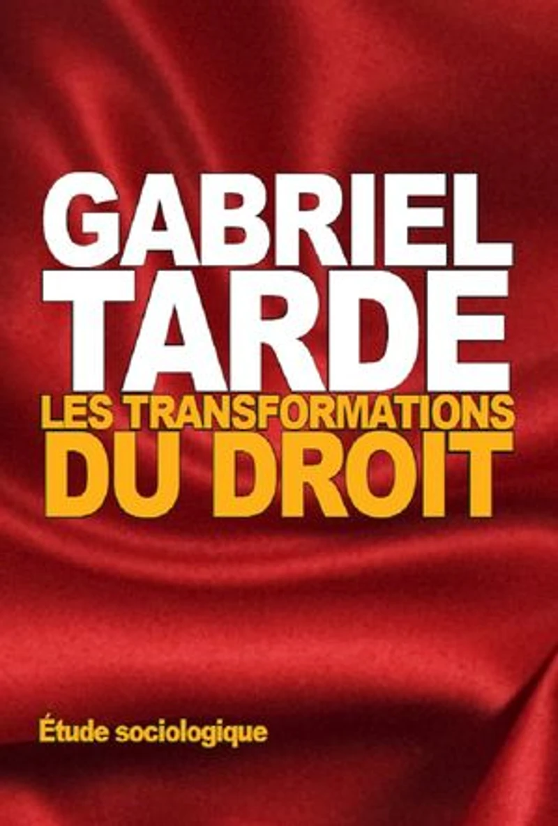 Les transformations du droit: Étude sociologique