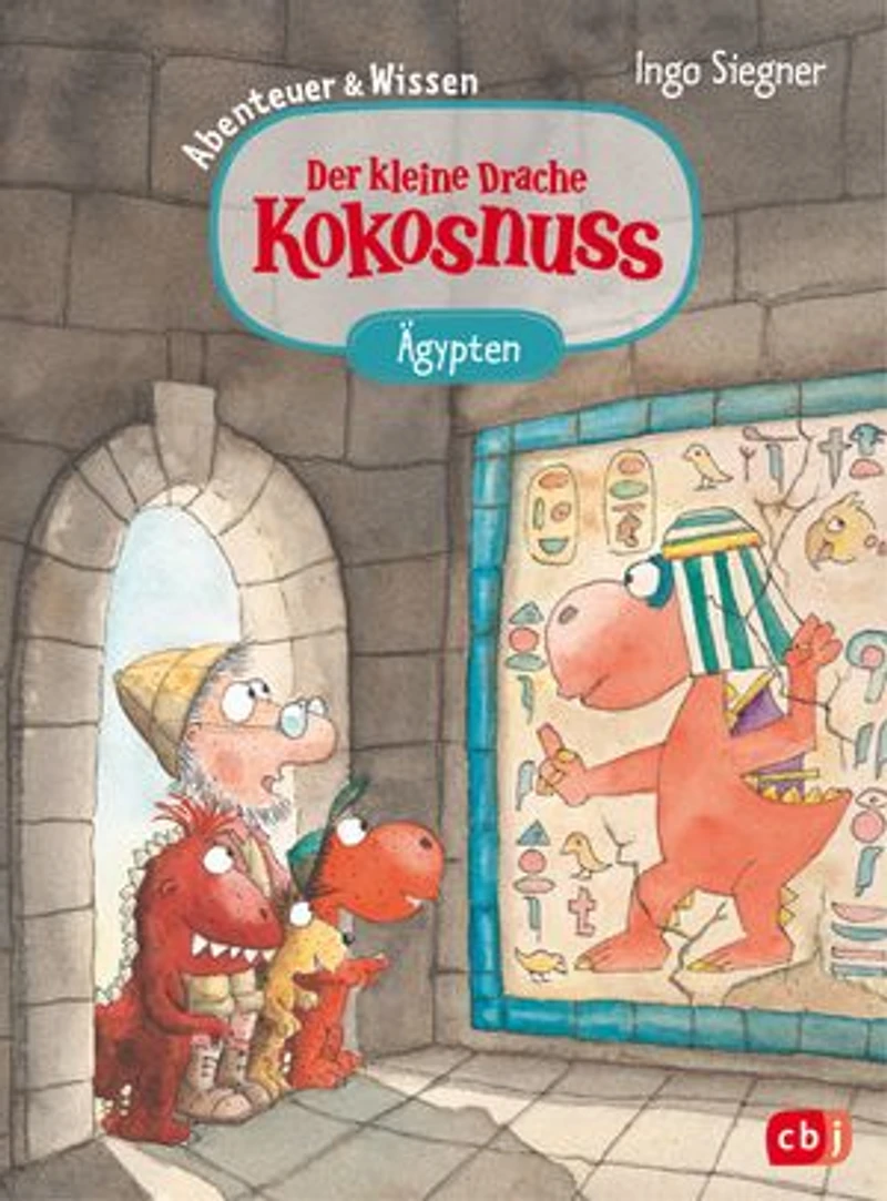 Der kleine Drache Kokosnuss – Abenteuer & Wissen - Altes Ägypten: Doppelband bestehend aus einem Abenteuer- und Sachbuch-Band