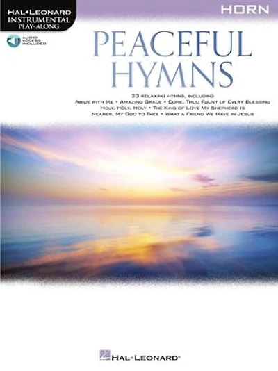 Peaceful Hymns for Horn: Instrumental Play-Along