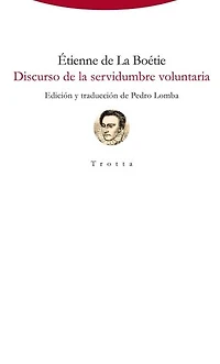 Discurso de la servidumbre voluntaria