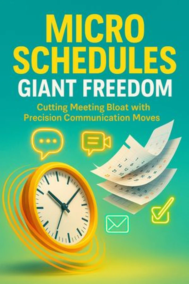 Micro Schedules, Giant Freedom: Cutting Meeting Bloat with Precision Communication Moves