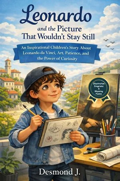 Leonardo And The Picture That Wouldn't Stay: An Inspirational Children’s Story About Leonardo da Vinci, Art, Patience, and the Power of Curiosity