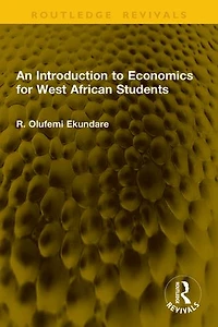 An Introduction to Economics for West African Students