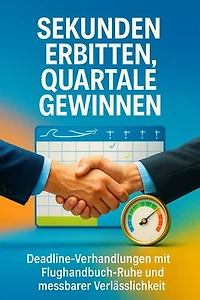 Sekunden erbitten, Quartale gewinnen: Deadline-Verhandlungen mit Flughandbuch-Ruhe und messbarer Verlässlichkeit