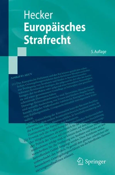 Europäisches Strafrecht