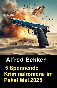 5 Spannende Kriminalromane im Paket Mai 2025